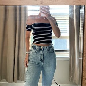 Off the shoulder top